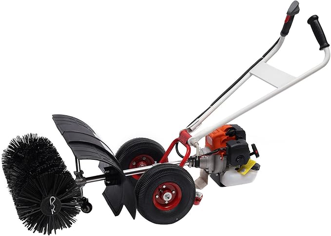 Artificial Grass Brush Sweeper 2-Stroke 52CC 2.5HP Gas Powered Walk Behind - Image 4