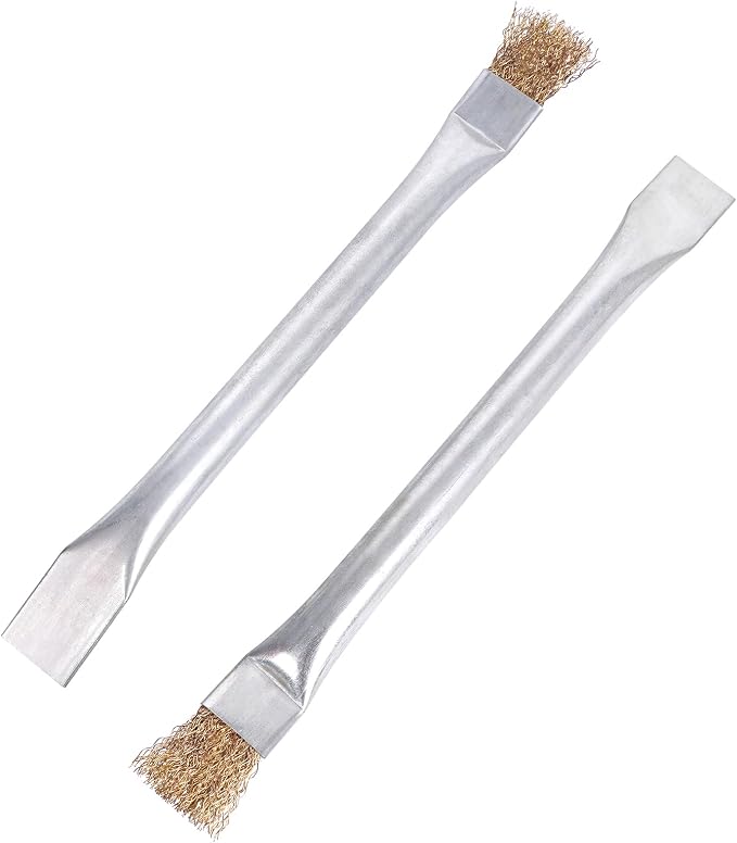 Professional Steel Wire Brush for Pellet Stove Cleaning, Steel Brush by Unknown