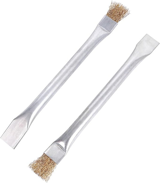 Professional Steel Wire Brush for Pellet Stove Cleaning, Steel Brush by Unknown