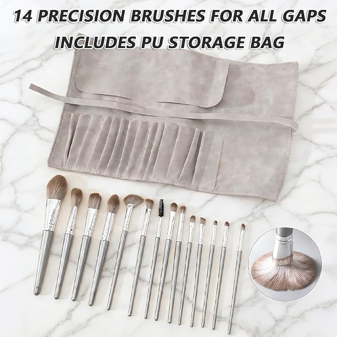 Model Cleaning kit/4-in-1 Portable Car Vacuum & Precision Makeup Brush Set - Image 7