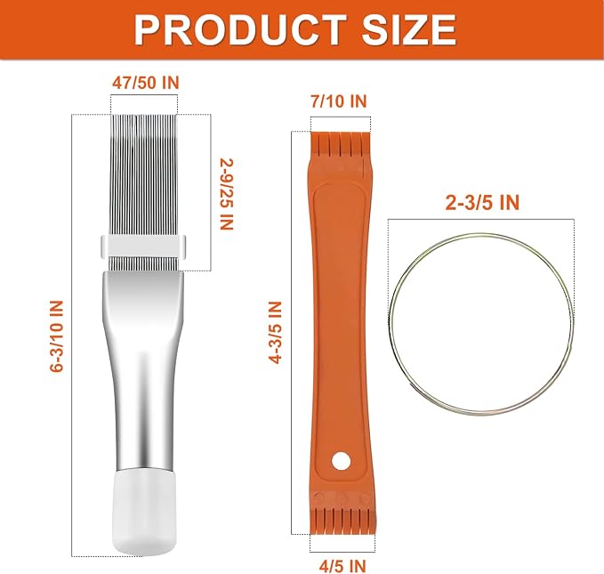 Fcr6 Air Conditioner Fin Comb Set 3PCS AC Fin Comb Straightener Include Fcr6 - Image 3