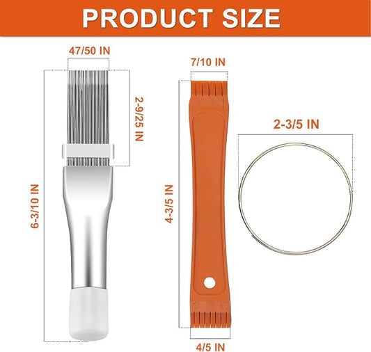 Cenipar Air Conditioner Condenser Fin Comb Set 2PCS Include FCR6 Fin Comb and - Image 2