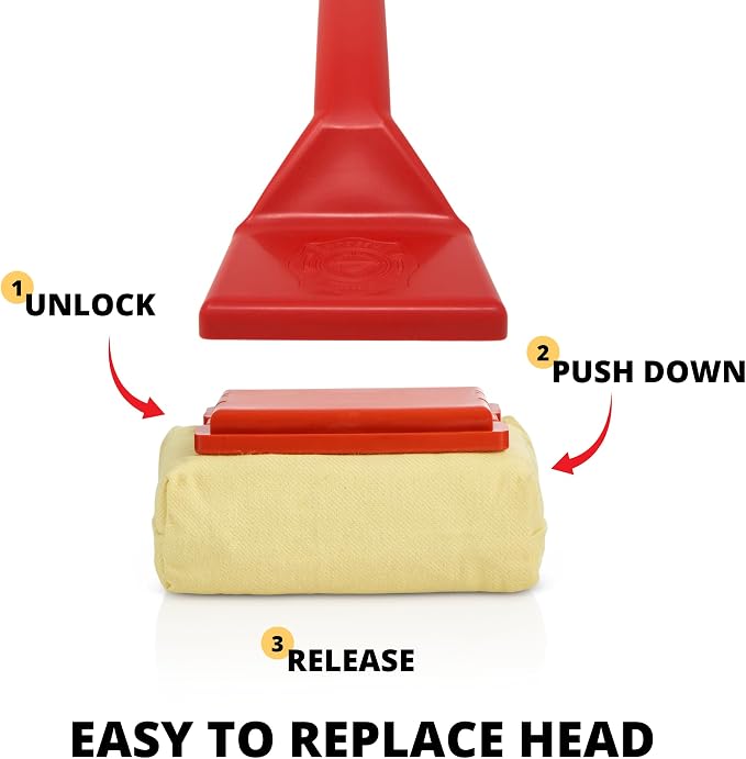 Grill Rescue BBQ Replaceable Cleaning Head, Bristle Free - Image 2