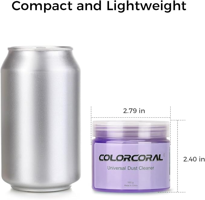 COLORCORAL 2-Piece Lavender Scented Car Cleaning Gel - Image 5