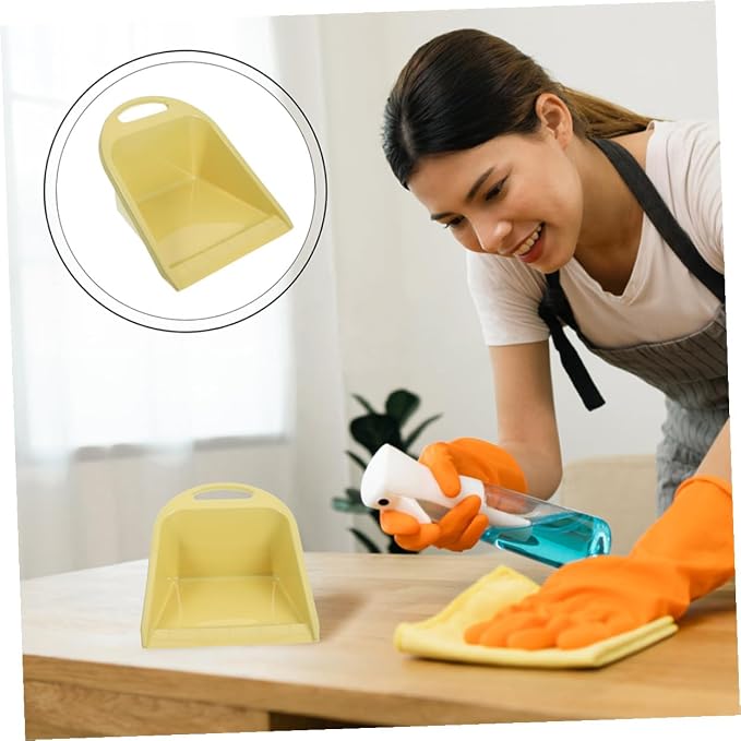 Handheld Dustpan and Desktop Trash Cleaning Scooper Set, and Garage Waste - Image 8