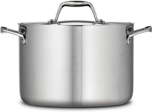 Tramontina Signature Tri-Ply Clad Stainless Steel 8-Quart Stock Pot - Image 2