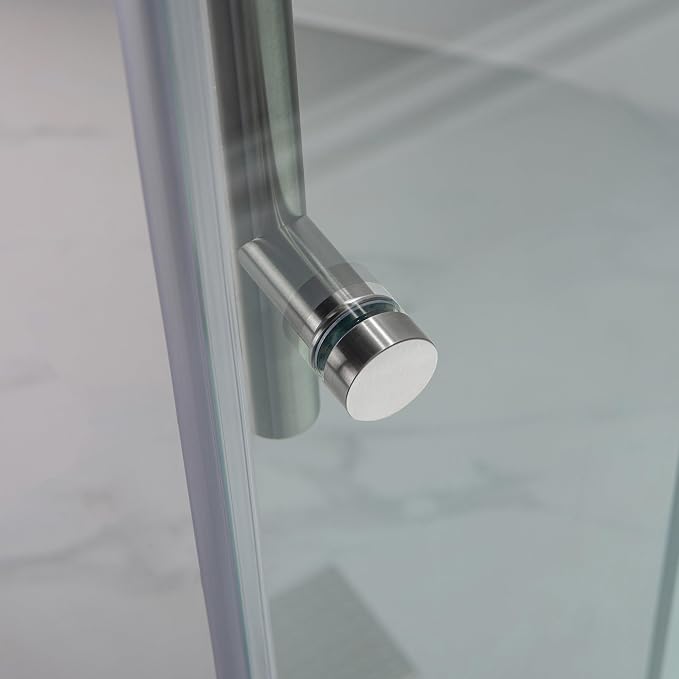 Woodbridge Frameless Bathtub Shower Doors 56-60" Width x 62" Height - Image 13