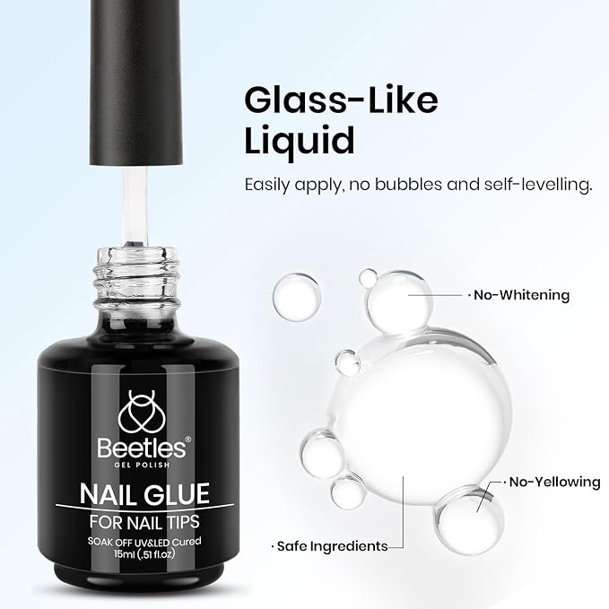beetles Gel Polish 9 In 1 Gel Nail Glue - Image 6
