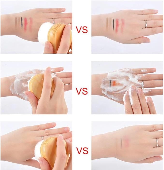 BeNat. Facial Bamboo Wood Handle Cleansing Brush. Extra-Soft Fiber Facial - Image 7