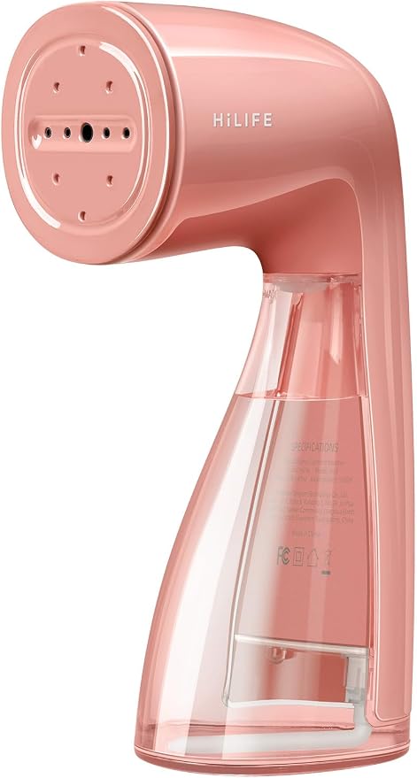 HiLIFE Steamer for Clothes, 1100W Clothes Steamer, Fast Wrinkle Removal by HiLIFE