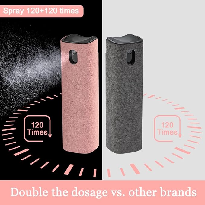 2 Pack Screen Cleaner Spray and Wipe - Image 6