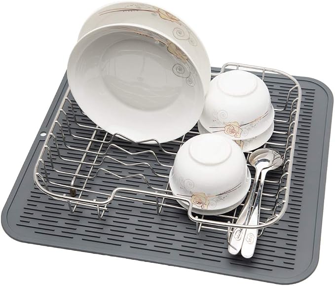 ZLR 2 Pcs Silicone Dish Drying Mats - Image 6