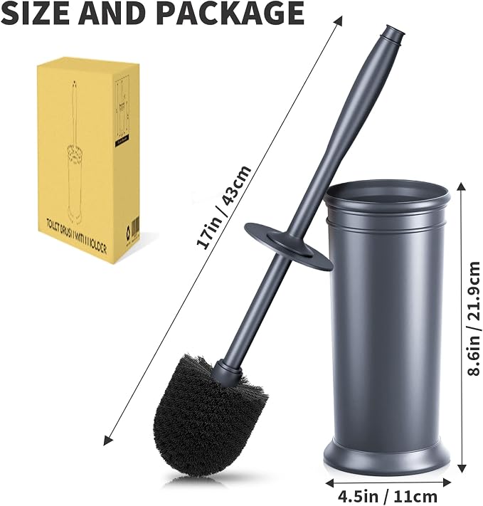 UPTRONIC Toilet Brush, Toilet Bowl Brush - Image 7