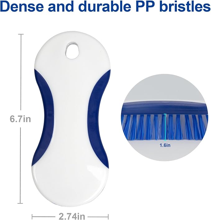 CELOX 2 Pack Multi Purpose Heavy Duty Scrub Brush, Deep Clean Brush - Image 3