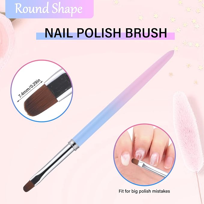 for OPI Nail Polish Remover, Acetone Resistant Nail Brush - Image 5