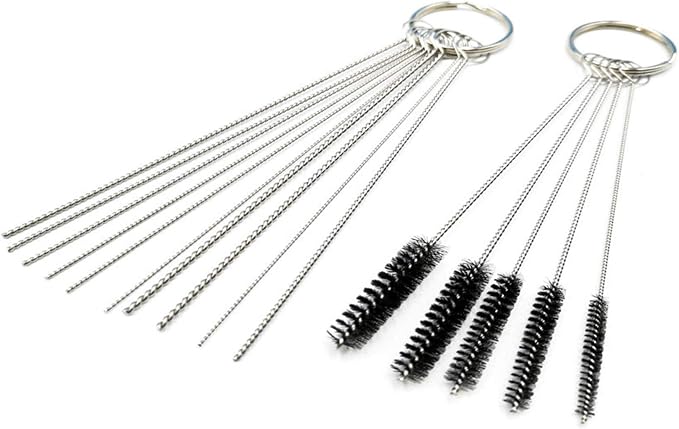 Carburetor Cleaning Kit-13 Cleaning Wires, 10 Needles, 5 Nylon Brushes - Image 8