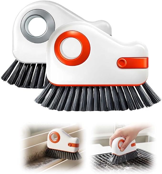 2 in 1 Groove Cleaning Brush, Window Track Cleaning Tools by Kafia