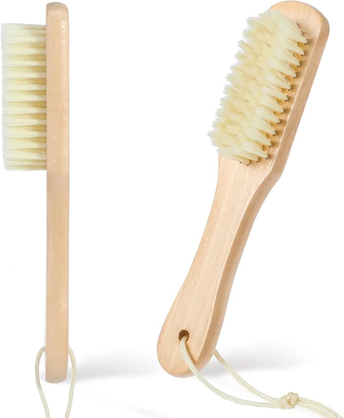 2Pcs Laundry Stain Brush Portable Stain Remover Tool by WY+LIGHTING+LEVEL