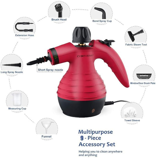 Comforday Handheld Pressurized Steam Cleaner - Image 2