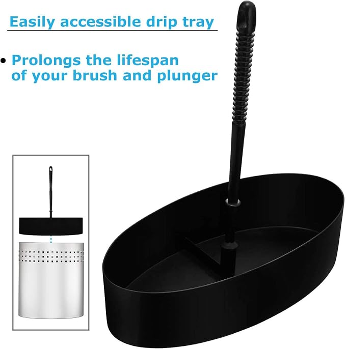 Blue Donuts Toilet Brush and Plunger Set - Image 6