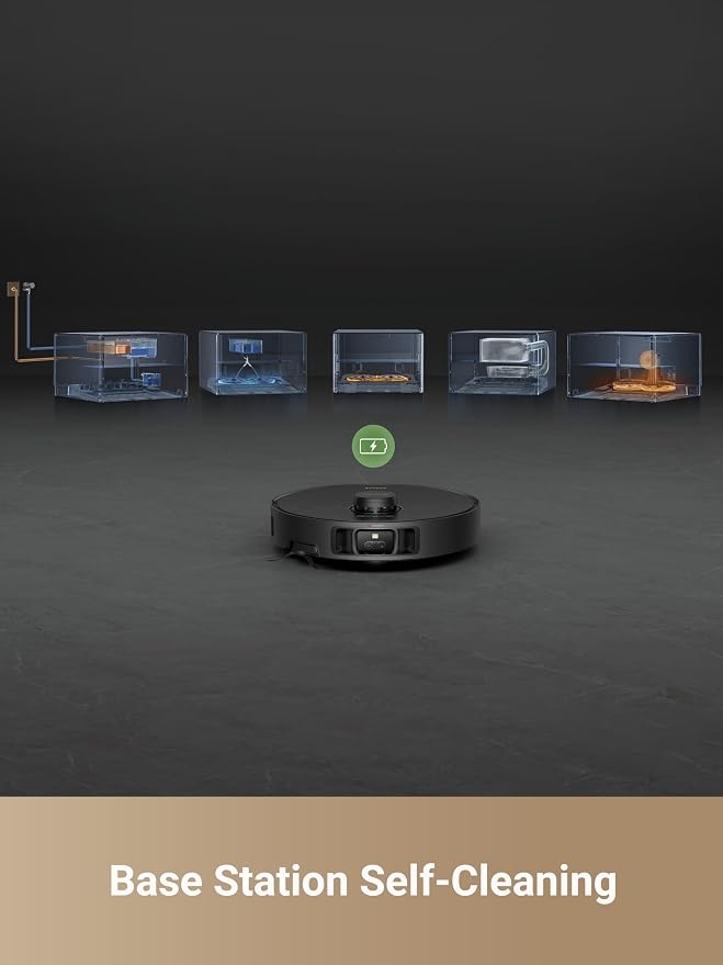 DREAME X40 Master Robot Vacuum Cleaner, 000Pa Suction, Auto Refilling & Draining - Image 5