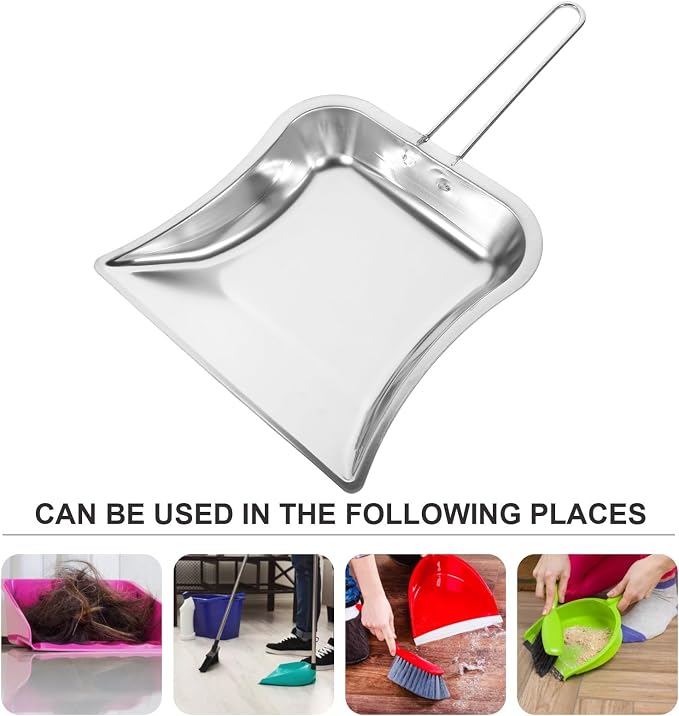 Stainless Steel Handheld Dustpan - Image 9