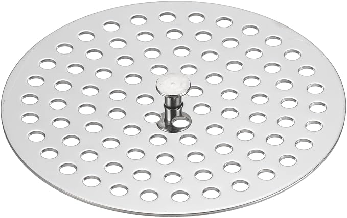 uxcell Shower Drain Hair Catcher, 3.7 inch Stainless Steel Round Floor Drain by uxcell