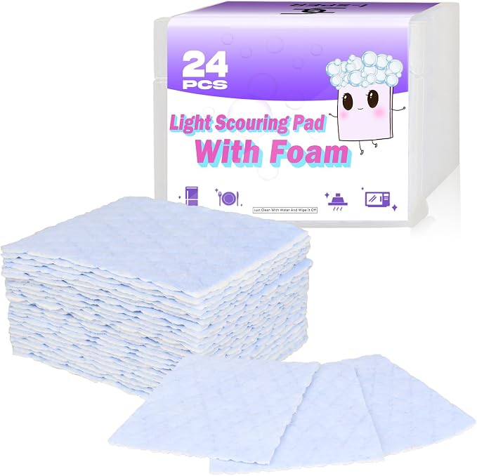 24 Pack Light Scouring Pad by i-SPER