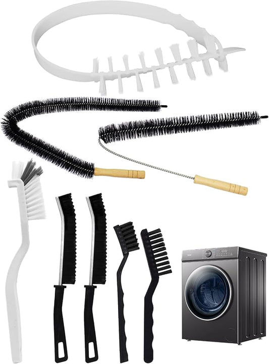 8 Pack Washing Machine Cleaning Brush Kits, Front Load Washer Cleaner Tools by juntianze