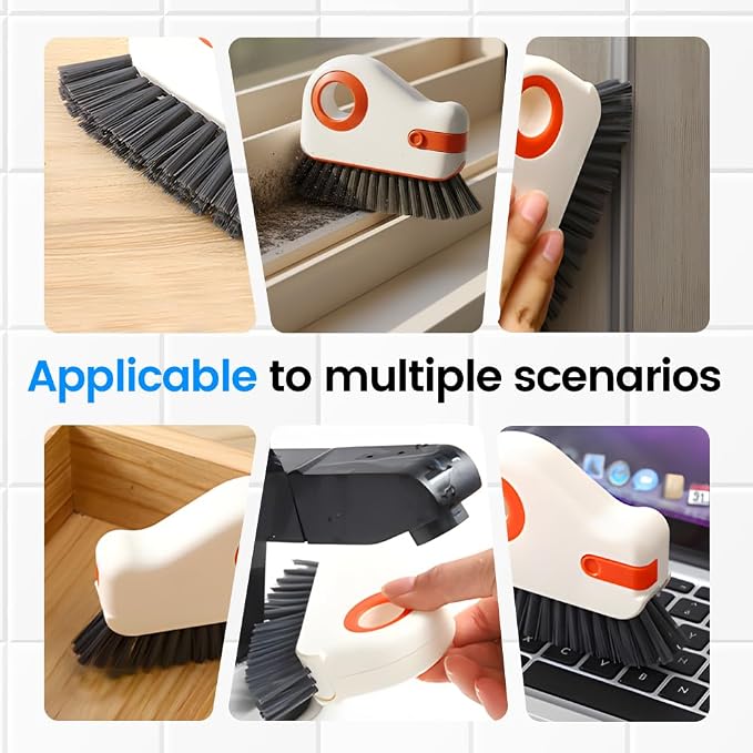 2 in 1 Groove Cleaning Brush, Window Track Cleaning Tools - Image 5