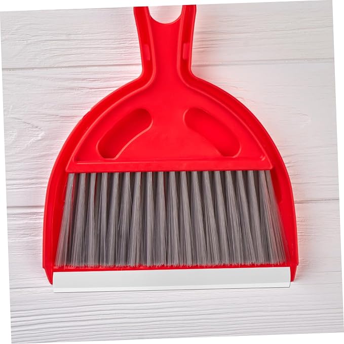 FRCOLOR 4pcs Rubber Dustpan Lip Replacement and Edge Strip Grey Broom Accessory - Image 8