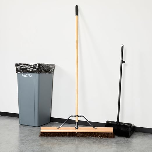 Restaurantware-Clean Tek Professional 30 Inch Push Broom, 1 Heavy-Duty Broom - Image 6