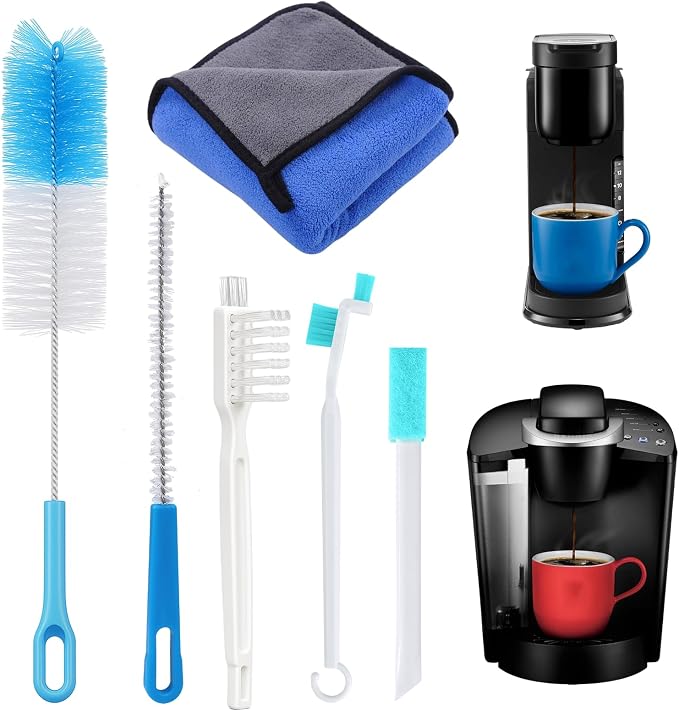XANGNIER Single Serve Coffee Maker Cleaning Brush Kits by XANGNIER