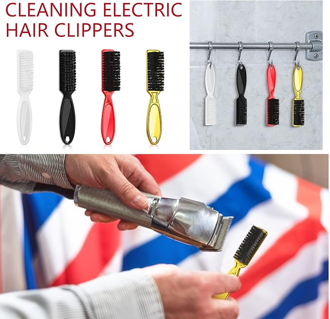 Patelai 12 Pcs Barber Clipper Brush Blade Trimmer Cleaning Brush - Image 7