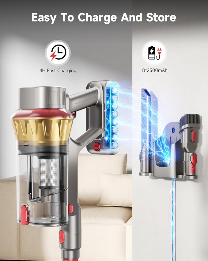 650W Cordless Vacuum Cleaner - Image 7