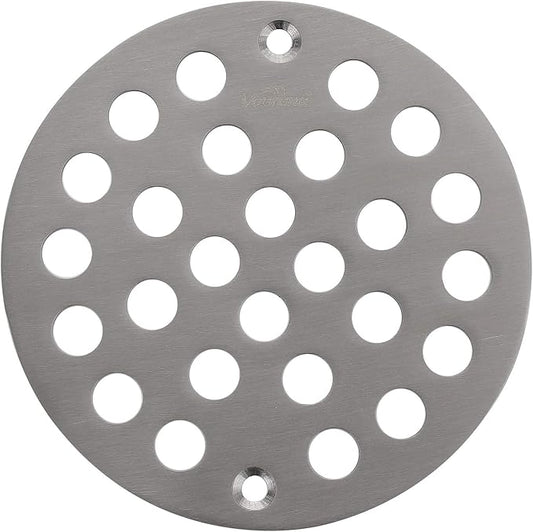 4-Inch Screw-in Shower Drainer Cover Replacement Floor Strainer Floor Drain by vouruna