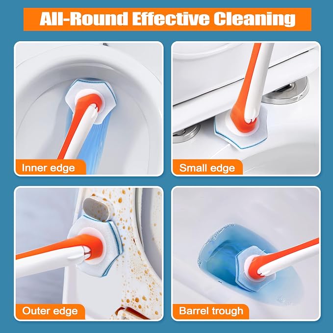 JEHONN Disposable Toilet Bowl Cleaner Wand - Image 3