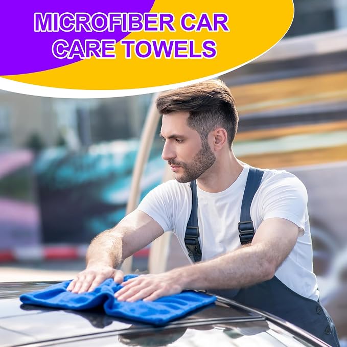 Nuenen 60 Pcs Microfiber Cleaning Cloths - Image 5