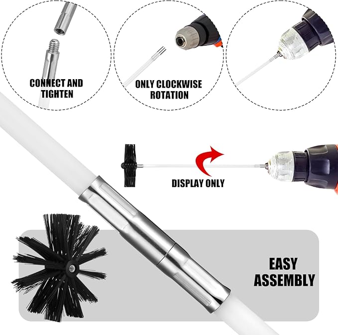 Wire Chimney Cleaning Brush - Image 3