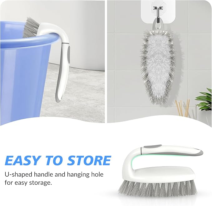 SetSail Heavy Duty Scrub Brush, Stiff Bristles Cleaning Brush - Image 6