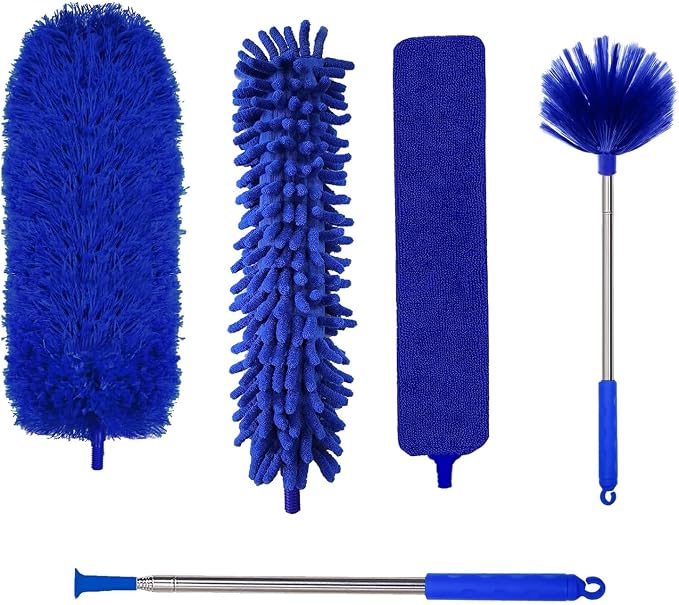 Dusters for Cleaning, Microfiber Feather Duster 5-in-1 Kit, Duster - Image 6