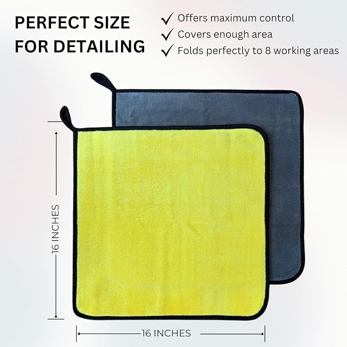 The Pro Stuff® Car Detailing Microfiber Towels - Image 4