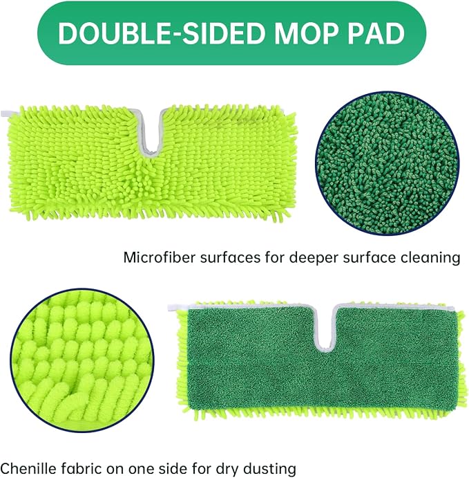 18" 2-Sided Mop Pads for Libman 18" 2-Sided Microfiber Dust Mop | Hardwood - Image 4