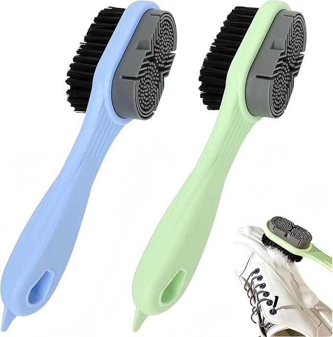 Cleaning Shoe Brushes Double-Sided Shoe Brush by Ganganmax