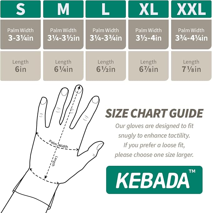 Kebada W2 Micro-Foam Coated Work Gloves, Touchscreen Working Gloves - Image 6