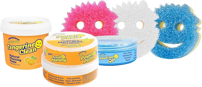 Scrub Daddy Sponges + Household Cleaning Supplies Bundle by ScrubDaddy