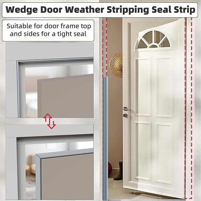 3 Pack*16.4 Ft Weather Stripping Seal Strip - Image 4