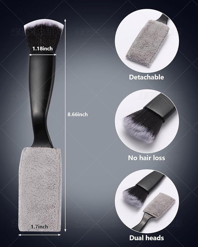 3PCS Car Interior Detailing Kit - Image 5