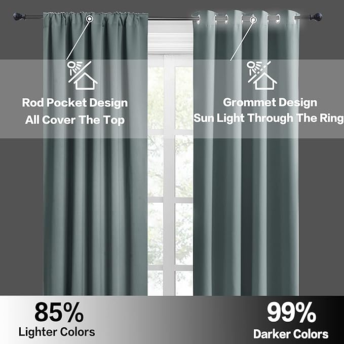 RYB HOME RV Curtains Blackout - Image 7