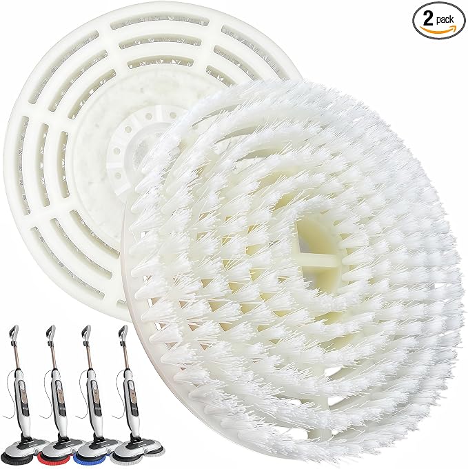 Steam Cleaner Mop Replacement Brush Heads by SEUNGCH